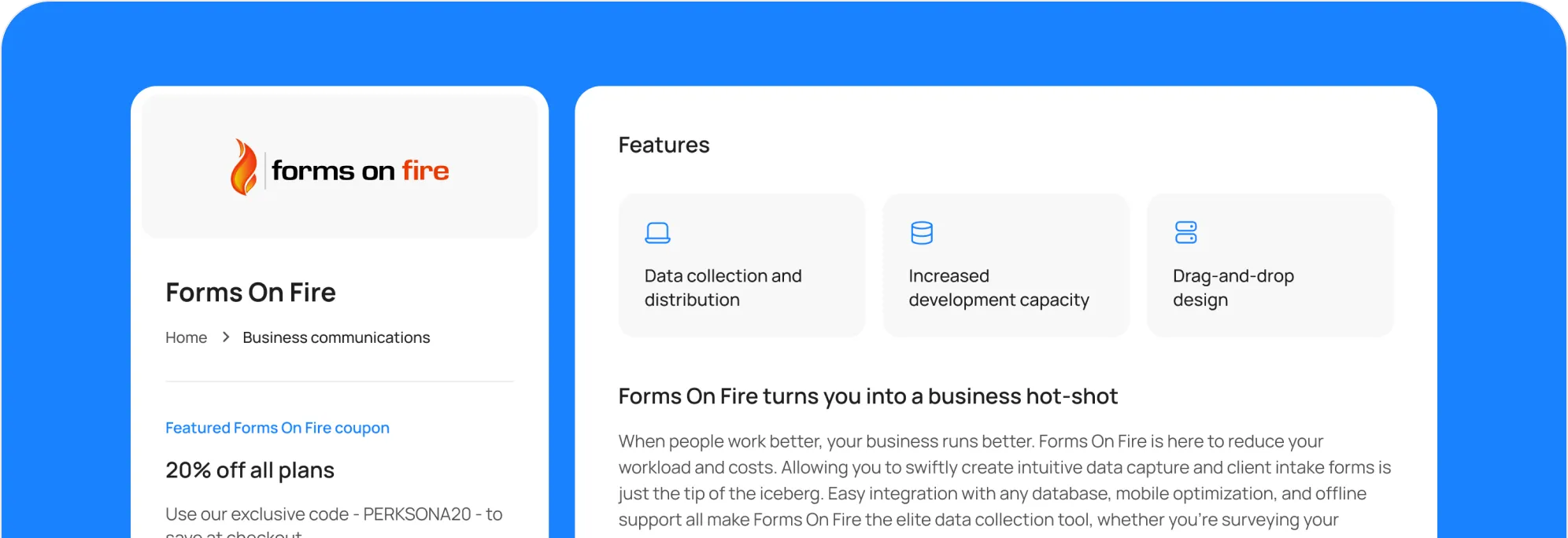 Marketplace screenshot